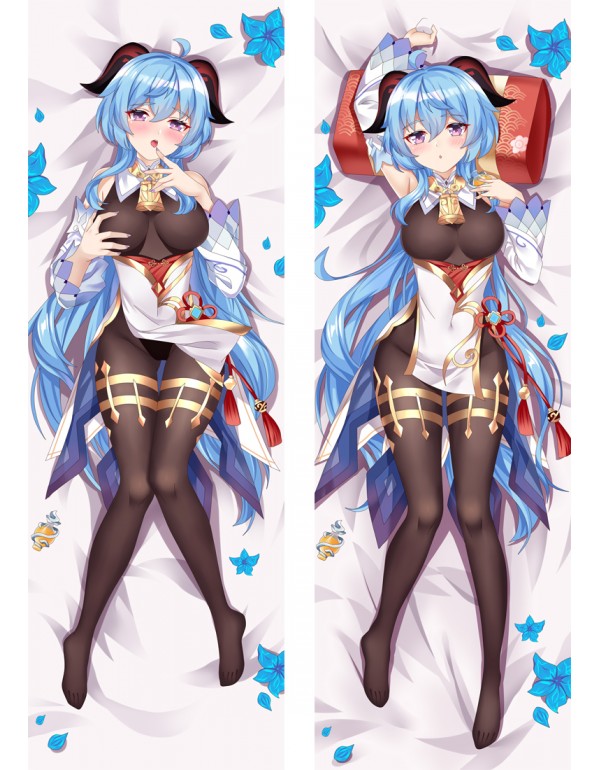 Ganyu Genshin Impact Anime Kissen Dakimakura Umarmungs Körper Kissenbezug