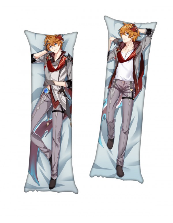 Genshin Impact Tartaglia Japanische Umarmung Dakimakura Kissenbezug online DE Outlet