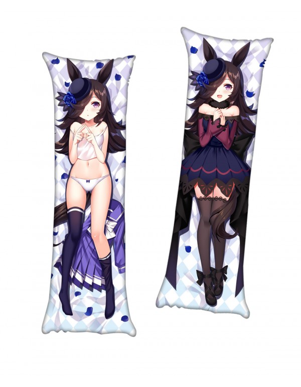 Uma Musume Pretty Derby Rice Shower Dakimakura 3d Kissen japanischen Anime Kissenbezug