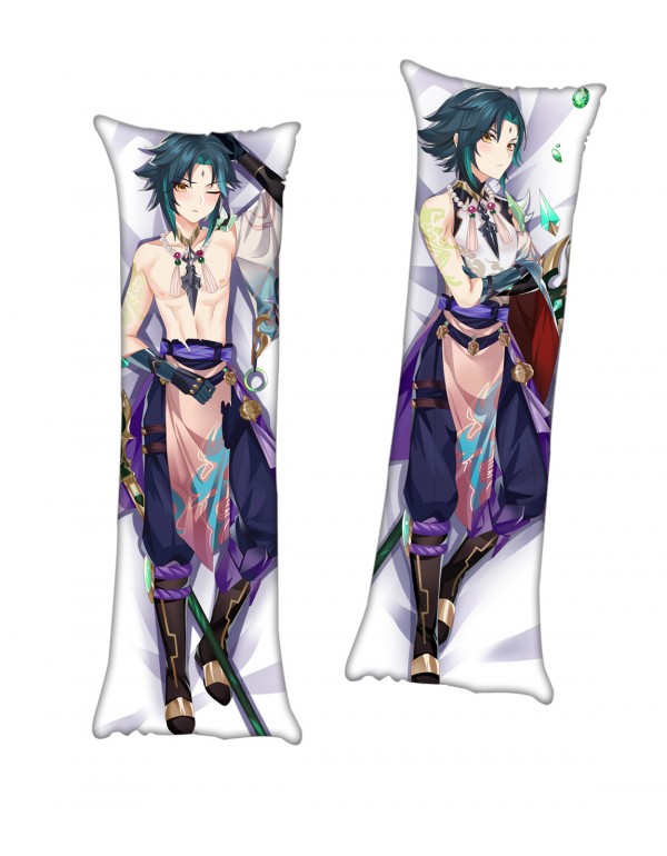 Genshin Impact Xiao Dakimakura 3d Kissen japanischen Anime Kissenbezug