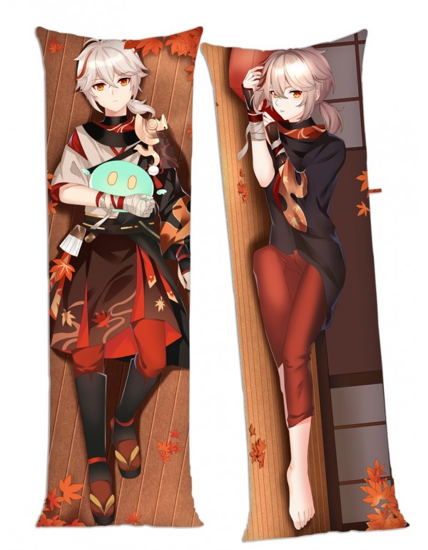 Genshin Impact Kaedehara Kazuha Dakimakura 3d Kissen japanischen Anime Kissenbezug