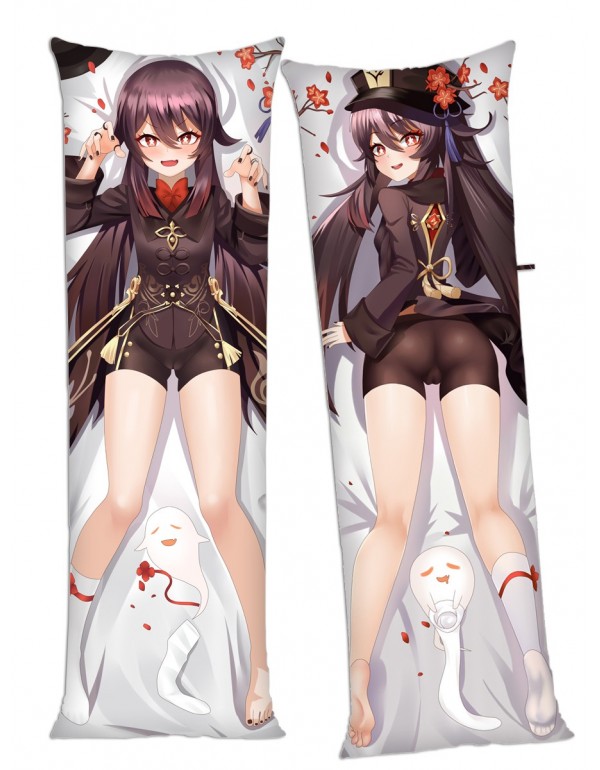 Genshin Impact Hutao Dakimakura 3d Kissen japanischen Anime Kissenbezug