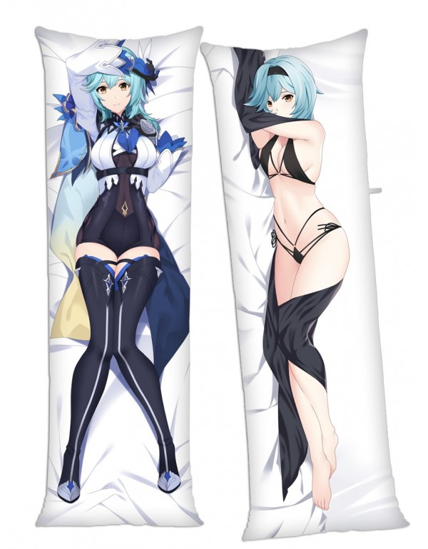 Genshin Impact Eula Dakimakura 3d Kissen japanischen Anime Kissenbezug