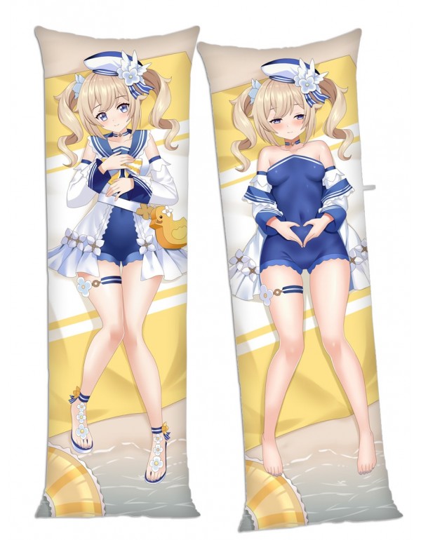 Genshin Impact Barbara Dakimakura 3d Kissen japanischen Anime Kissenbezug