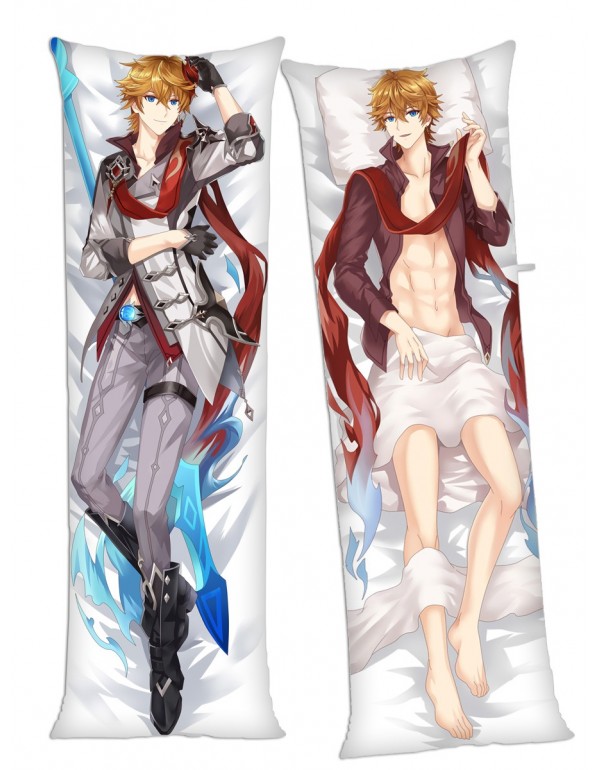 Genshin Impact Tartaglia Dakimakura 3d Kissen japanischen Anime Kissenbezug