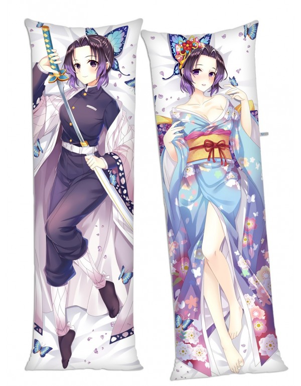 Demon Slayer Kimetsu no Yaiba Kochou Shinobu Dakimakura 3d Kissen japanischen Anime Kissenbezug