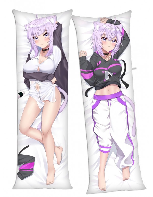 Virtual Youtuber Nekomata Okayu Dakimakura 3d Kissen japanischen Anime Kissenbezug