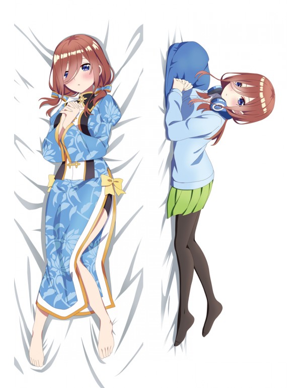 The Quintessential Quintuplets Miku Nakano Dakimakura 3d Kissen japanischen Anime Kissenbezug