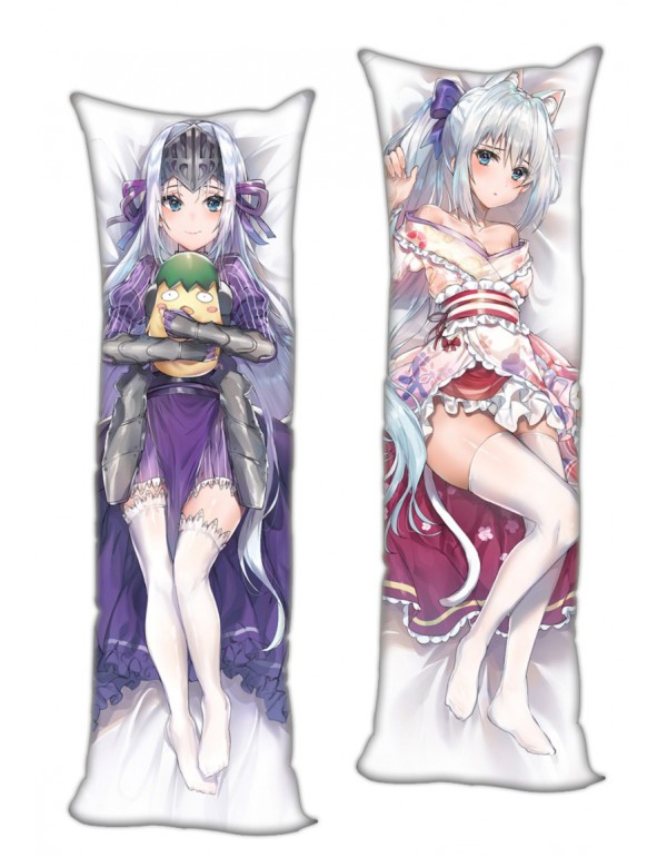 Is This a Zombie Eucliwood Hellscythe Dakimakura 3d Kissen japanischen Anime Kissenbezug