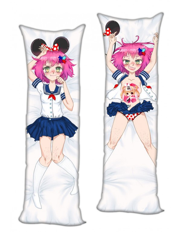 Measles-chan Dakimakura 3d Kissen japanischen Anime Kissenbezug