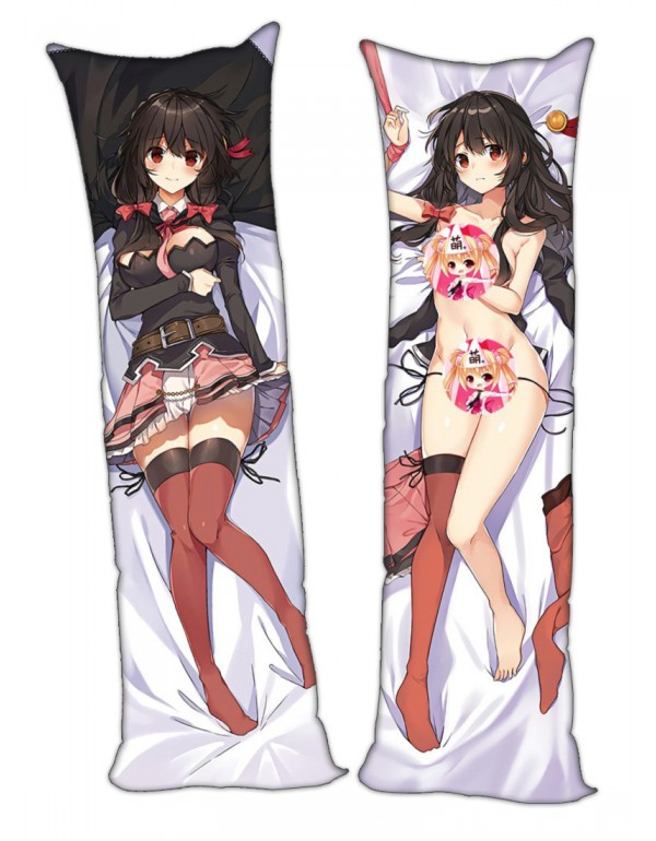 KonoSuba Gods Blessing on This Wonderful World - Megumin Dakimakura 3d Kissen japanischen Anime Kissenbezug