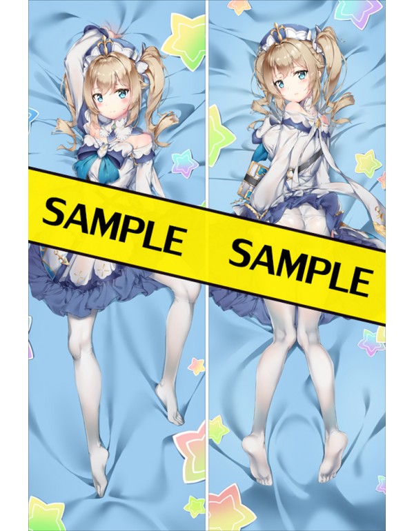 Genshin Impact Barbara Anime Dakimakura japanische Körper Kissenbezug