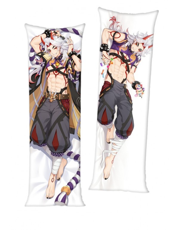 Genshin Impact Arataki Itto Anime Kissen Dakimakur...