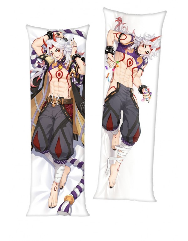 Arataki Itto Genshin Impact Anime Kissen Dakimakur...