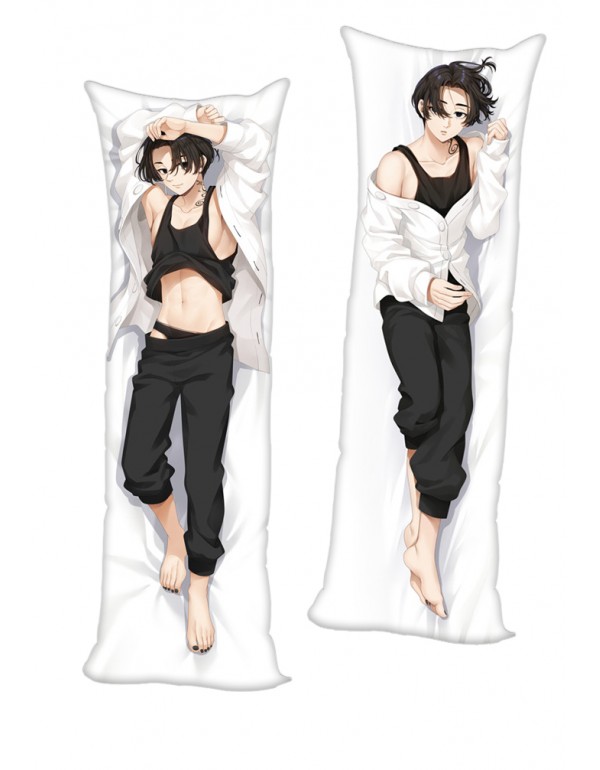 Tokyo Revengers Manjiro Sano Black Hair MiKey Anime Kissen Dakimakura billig Körper Kissenbezug