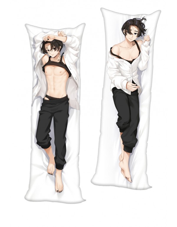 Tokyo Revengers Manjiro Sano Black Hair MiKey Anime Kissen Dakimakura billig Körper Kissenbezug