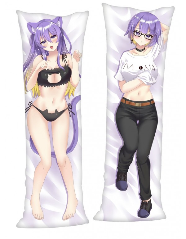 Virtual Youtuber Nekomata Okayu Anime Kissen Dakimakura billig Körper Kissenbezug