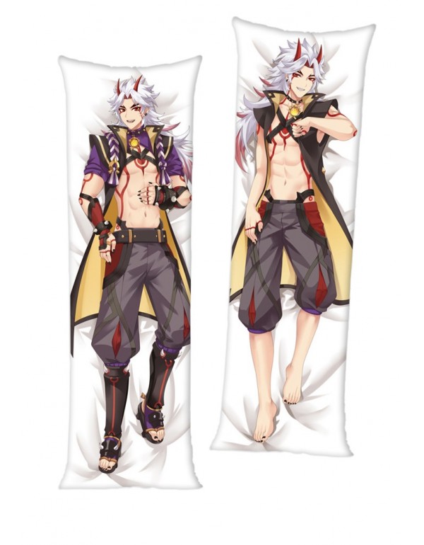 Genshin Impact Arataki Itto Anime Kissen Dakimakura billig Körper Kissenbezug