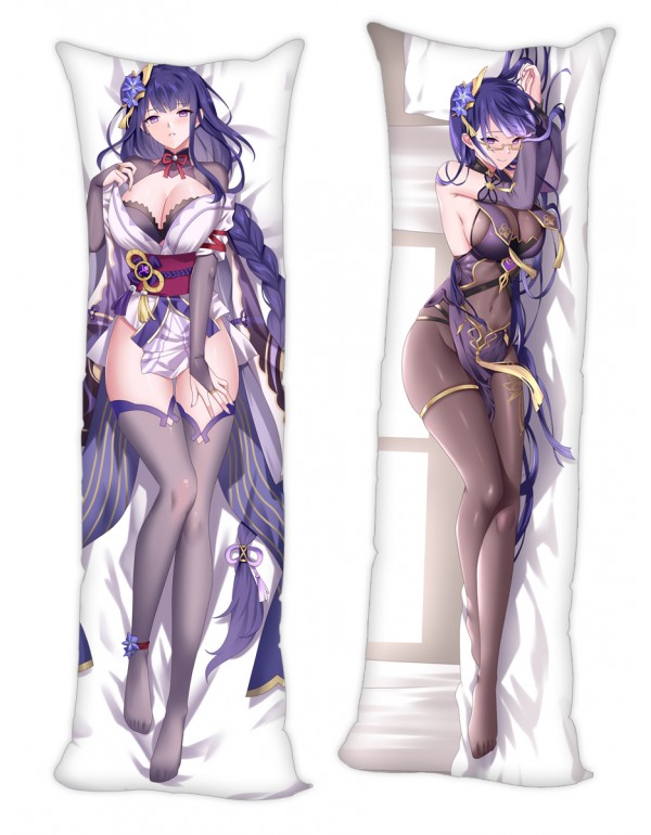 Genshin Impact Raiden Shogun Baal Anime Kissen Dakimakura billig Körper Kissenbezug