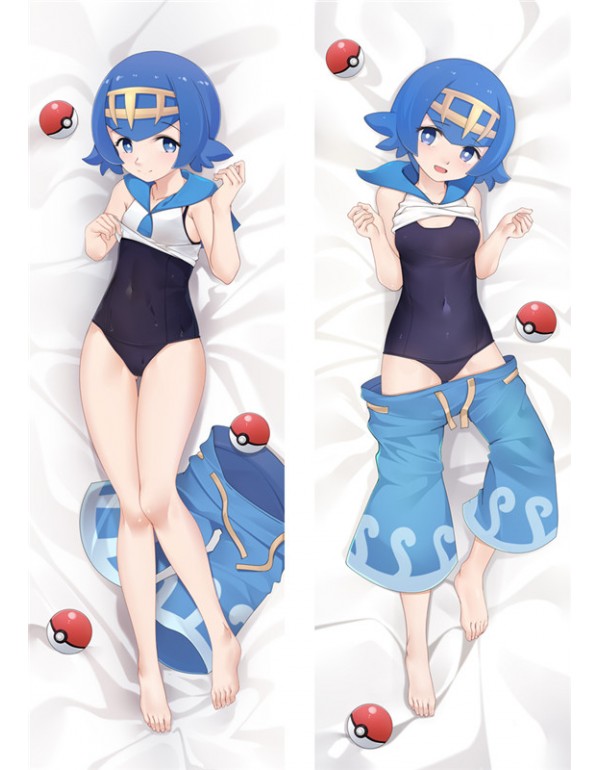 Pokemon Sword and Shield Lana Anime Kissen Dakimakura Love Körper Kissenbezug