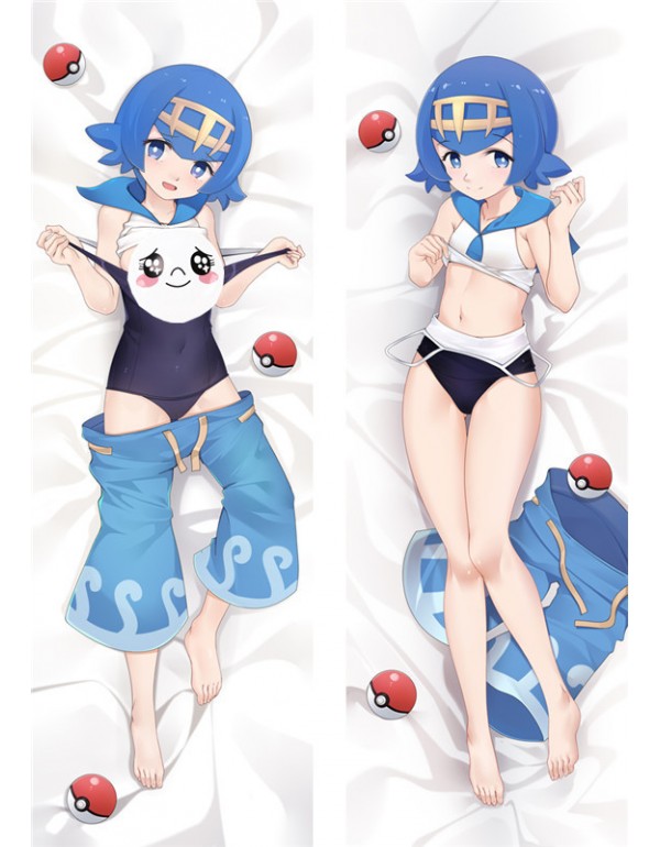 Pokemon Sword and Shield Lana Anime Kissen Dakimakura Love Körper Kissenbezug