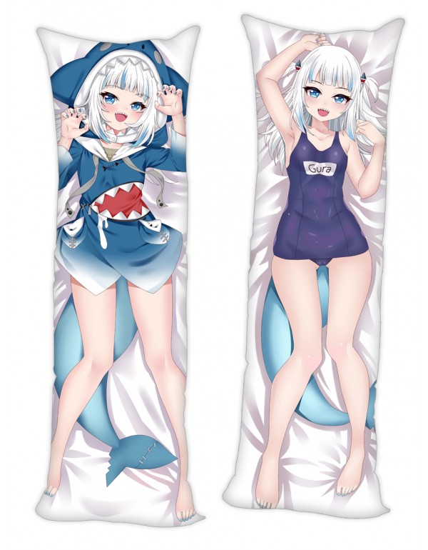 Virtual Youtuber Gawr Gura Anime Kissen Dakimakura billig Körper Kissenbezug