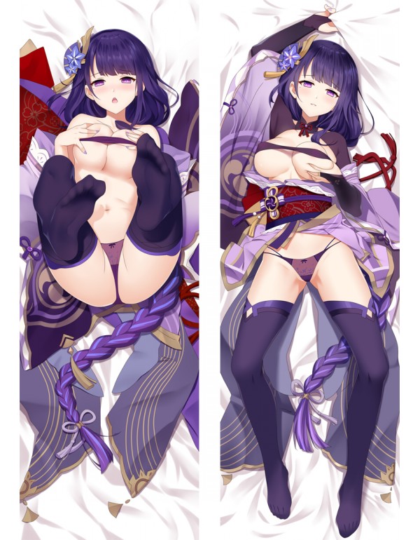 Genshin Impact Raiden Shogun Baal Anime Kissen Dakimakura Love Körper Kissenbezug