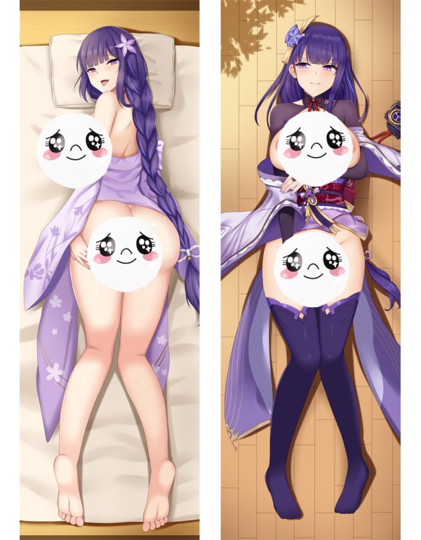 Genshin Impact Raiden Shogun Baal Anime Kissen Dakimakura Love Körper Kissenbezug