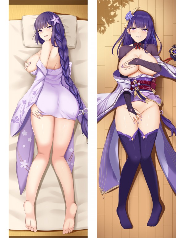 Raiden Shogun Baal Genshin Impact Anime Kissen Dakimakura Love Körper Kissenbezug