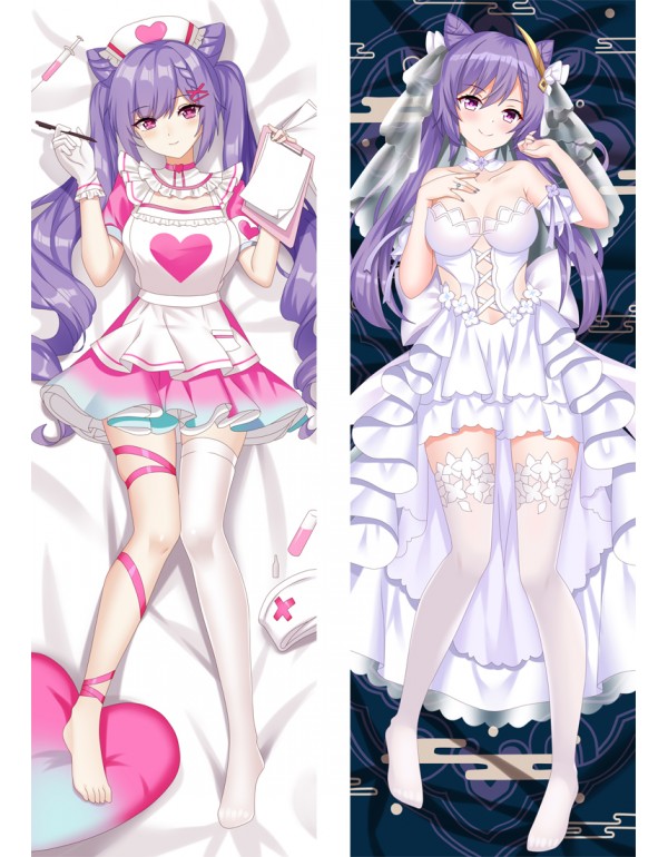 Genshin Impact Keqing Anime Kissen Dakimakura Love...