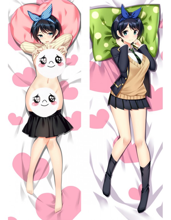 Kanojo, Okarishimasu Sarashina Ruka Anime Kissen Dakimakura billig Körper Kissenbezug