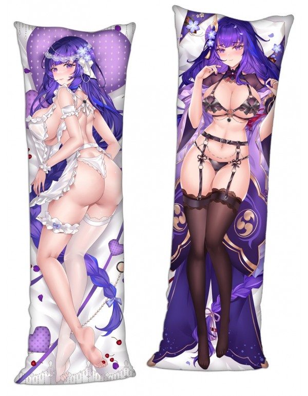 Genshin Impact Raiden Shogun Baal Anime kissen Dakimakura bedrucken Japaneses