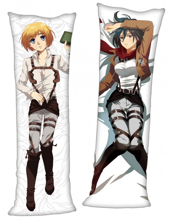 Attack on Titan Armin Arlert & Mikasa Ackerman Anime kissen Dakimakura bedrucken Japaneses