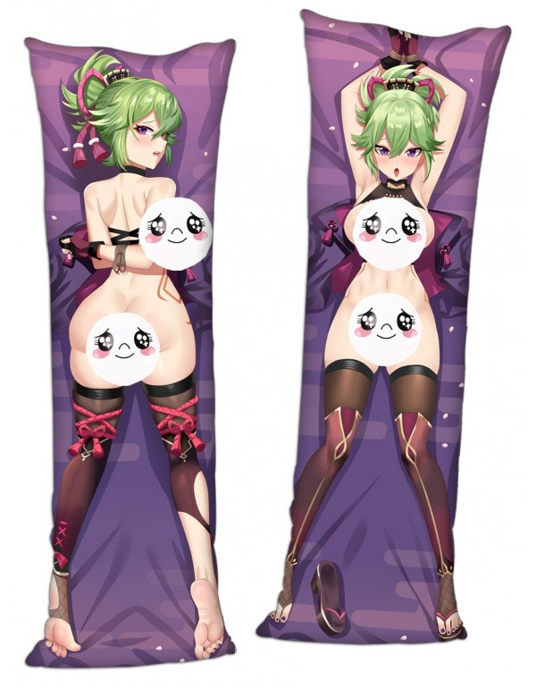 Genshin Impact Kuki Shinobu Anime kissen Dakimakura bedrucken Japaneses