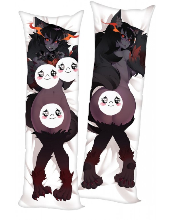 Monster Girl Hyakuran Hellhound Anime Kissen Dakimakura billig Körper Kissenbezug