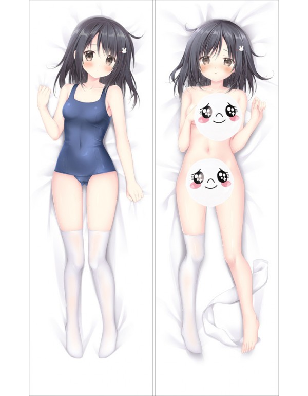 Original Riko Korie chan School Swimsuit Japanische Umarmung Dakimakura Kissenbezug online