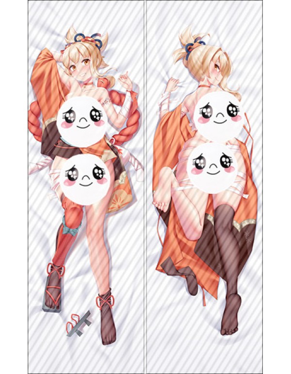 Genshin Impact Yoimiya Japanische Umarmung Dakimakura Kissenbezug online