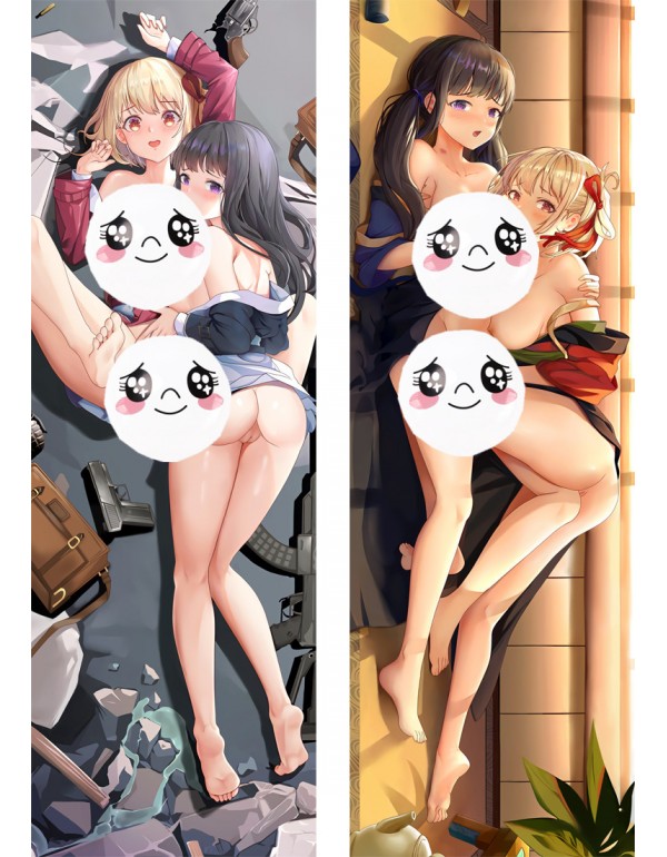 Lycoris Recoil Nishikigi Chisato & Inoue Takina Anime Kissen Dakimakura billig Körper Kissenbezug