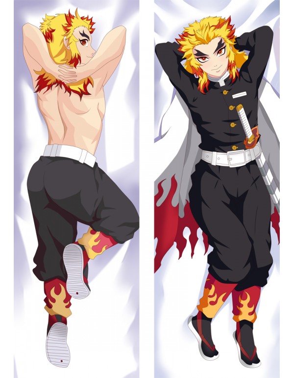 Demon Slayer Kimetsu no Yaiba Rengoku Kyoujurou Anime Kissen Dakimakura billig Körper Kissenbezug