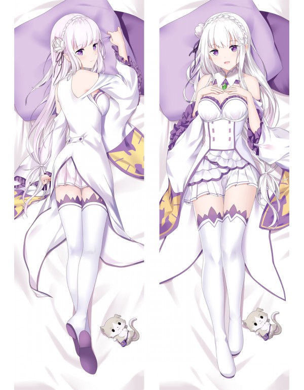 ReZero Emilia Dakimakura kissen Billig Anime Kisse...