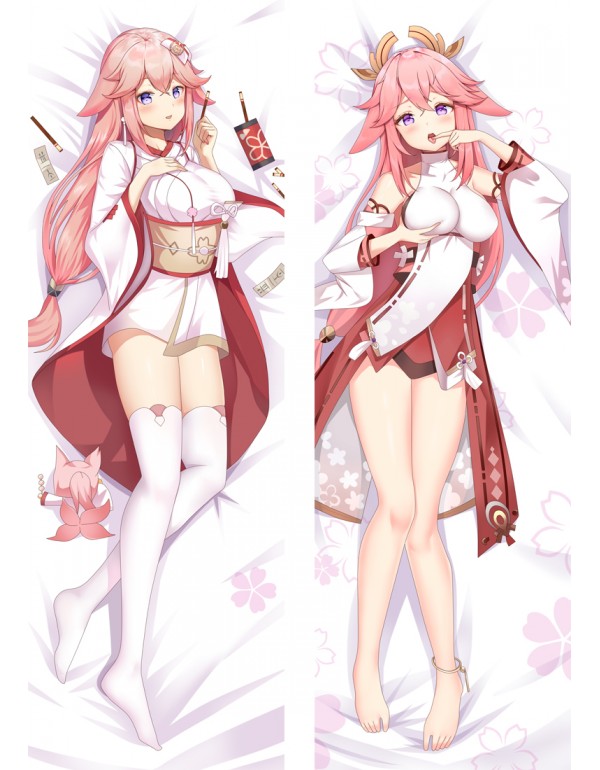 Genshin Impact Yae Miko Anime Kissen Dakimakura bi...