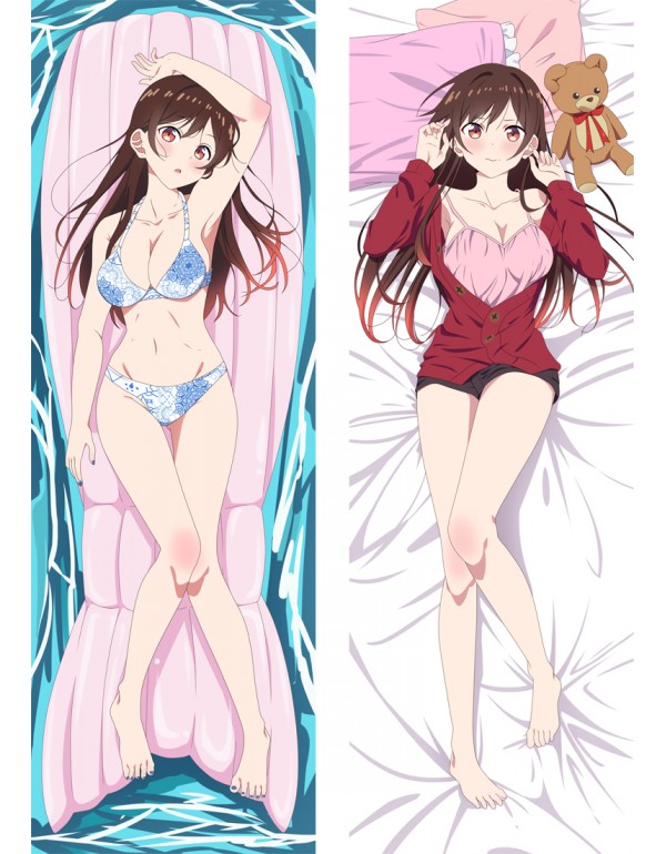 Kanojo, Okarishimasu Ichinose Chizuru Anime Kissen Dakimakura billig Körper Kissenbezug