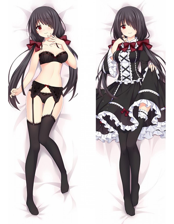 Date A Live Kurumi Tokisaki Dakimakura bezug Anime Körper Kissenbezug