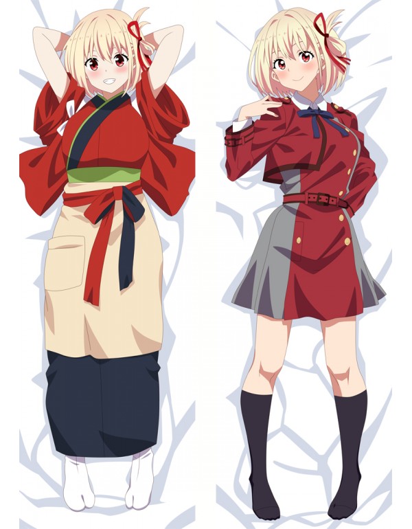 Lycoris Recoil Nishikigi Chisato Dakimakura bezug Anime Körper Kissenbezug