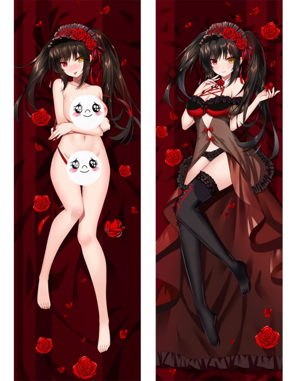 Date A Live Kurumi Tokisaki Dakimakura bezug Anime Körper Kissenbezug