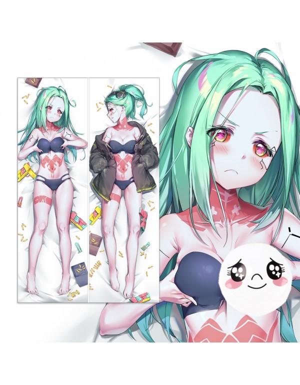 Cyberpunk Edgerunners Rebecca Dakimakura kissen Bi...
