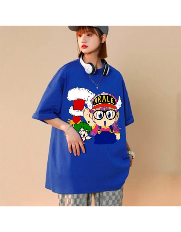 ARALE Blue Kurzarm-T-Shirts für Damen und Herren,...