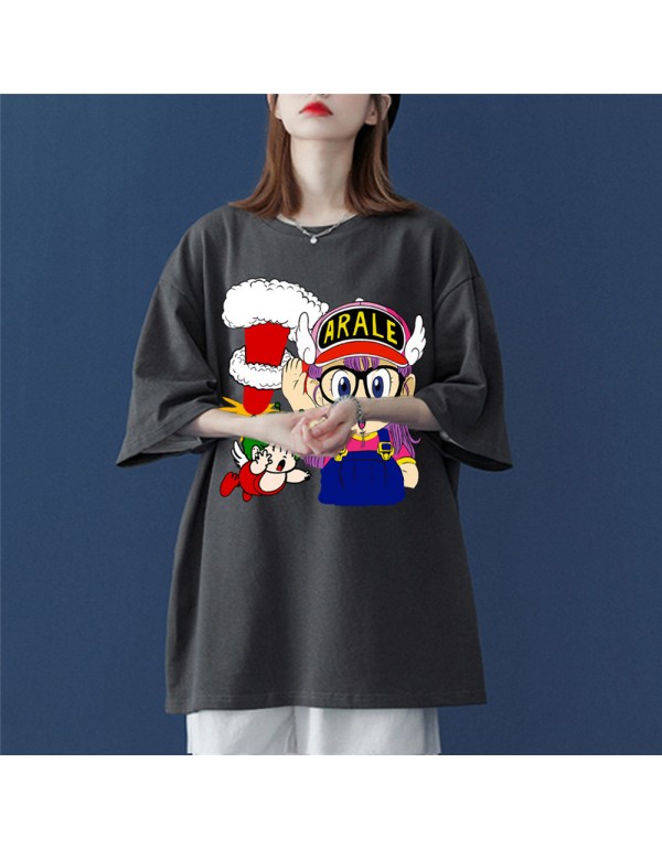 ARALE Grey Kurzarm-T-Shirts für Damen und Herren,...