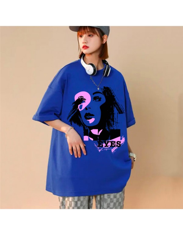 Fashion Girl Blue Kurzarm-T-Shirts für Damen und ...
