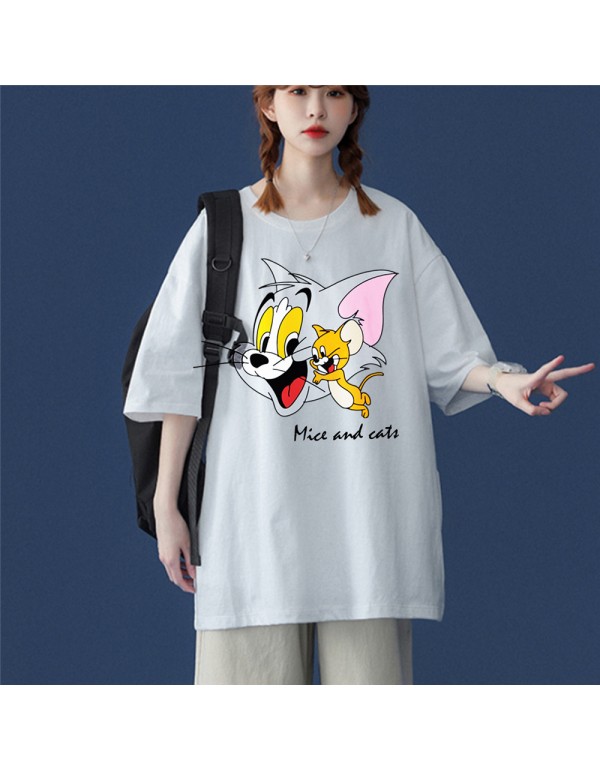 Tom and Jerry 1 Kurzarm-T-Shirts für Damen und He...
